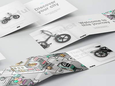 Mate | Rental bikes bike bikes brandidentity branding branding design brochure design electric illustration isometric socialmedia