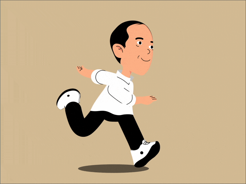 Jokowi aftereffect animation animation charachter design character animation character design gif animation illustration video explainer