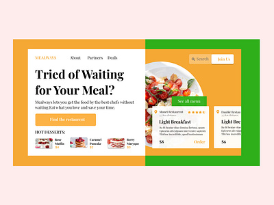 Online Restaurent Website Templates