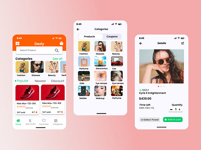 E-commerce App Design