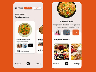 Food Delivery App Design