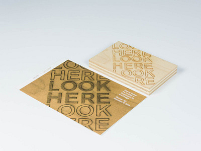 Look Here cover design exhibition fine art front page laser cut mcad minimal print publication publication design typography