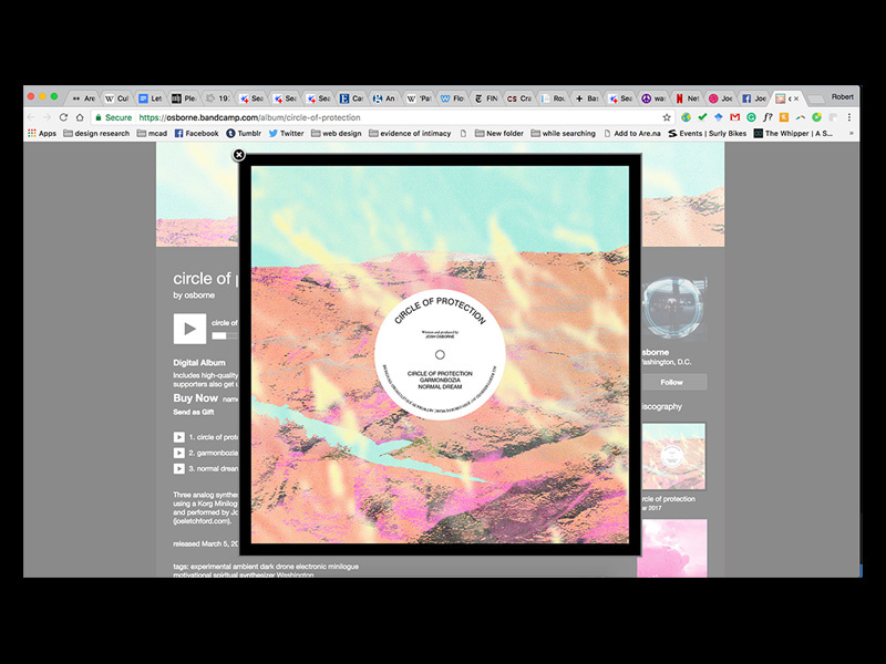 Circle of Protection pattern design art record album