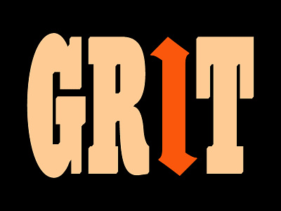 Grit podcast design graphic design illustration podcast type