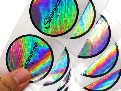 Premium Custom Metallic Stickers: Show Your Product Off