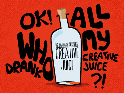 Creative Juice block creative illustration inspiration juice