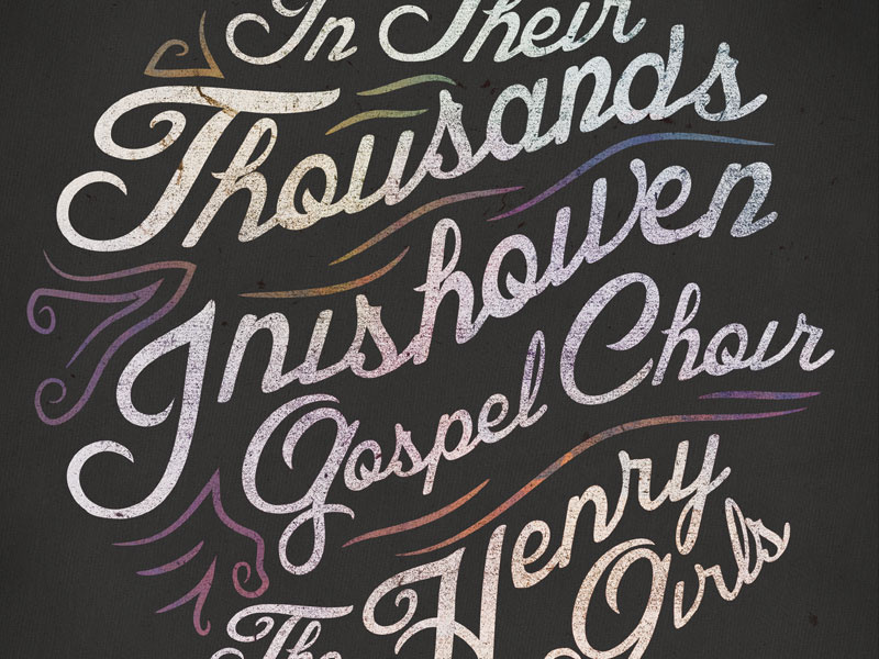 Gospel Choir Poster poster typography decay music gig choir
