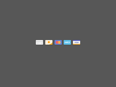 Credit Card Icons (.sketch included)