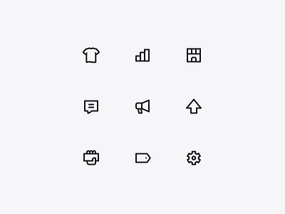 Seller Dashboard Icons