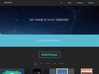 New Website! personal site portfolio website