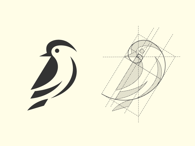 Golden Ratio Bird by Oscar Gil on Dribbble