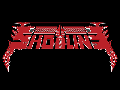 "SHOTLINE" Custom Logo Design