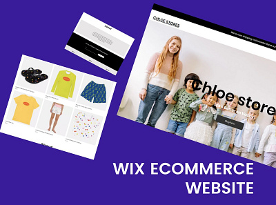 WIX STORE WEBSITE ecommerce store ui website design wix wix store