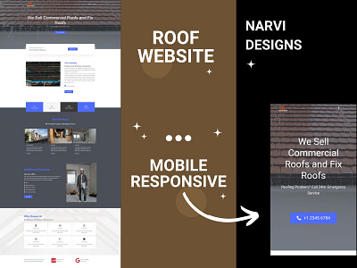 Wordpress roofing website roof website ui uiux website website design