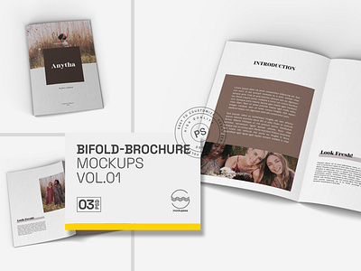 Bifold Brochure - Mockups Template