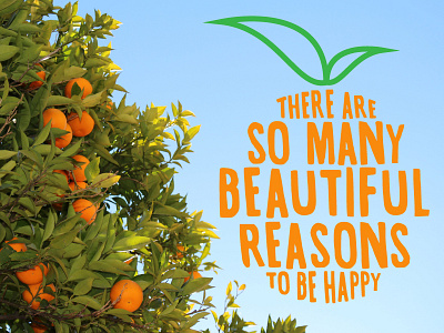 What makes you happy? beautiful happy orange quote sunshine type