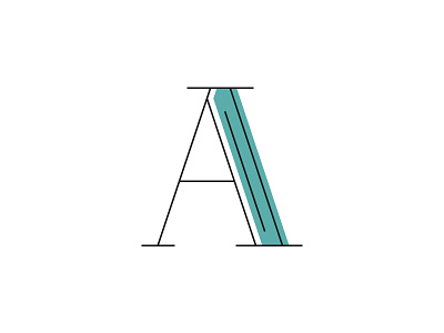 Dropcap A - 100 Day Project 100daysofai dropcap letterform the100dayproject type typography