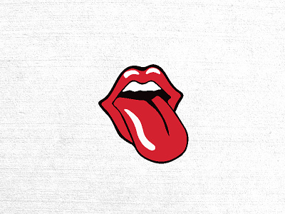 Rock 'n Roll illustration rock and roll rolling stones tongue
