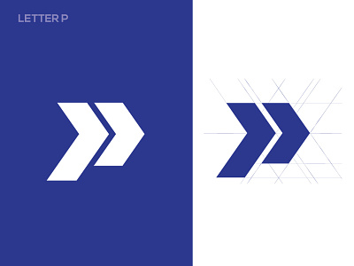 Letter P logo design