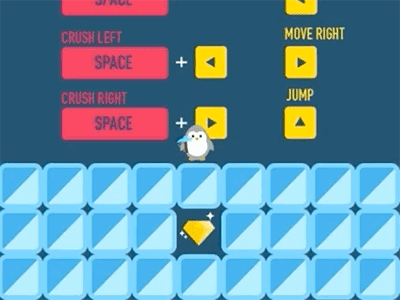 ICE CRUSH - 2D ACTION GAME game javascript processing