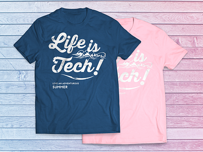 Life is Tech ! Tshirts Summer 2016 ver.