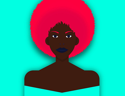 Afro bold - cool design graphic design illustration illustrator