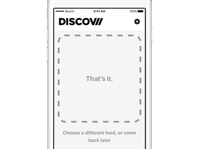 Discov Concept 3 app interaction ios iphone null null state ui
