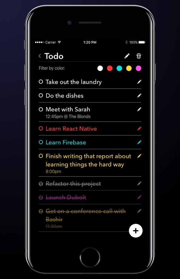 Todo App Design by Jae Hanley on Dribbble