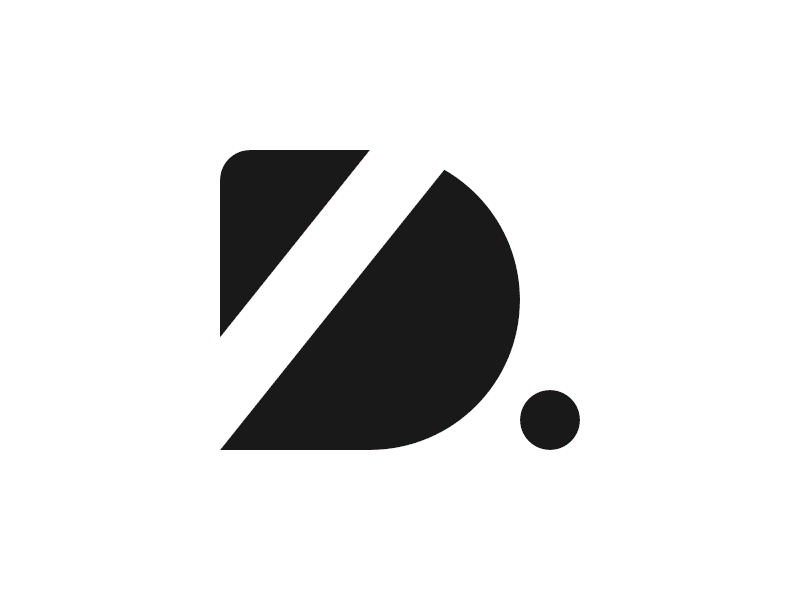 Personal Logo 2017 animation blue d letter logo motion motion graphic personal logo red