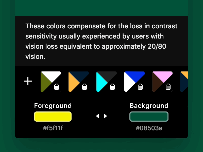Colorific Updated Focus States accessibility app desktop app focus macos states tool ui utility ux