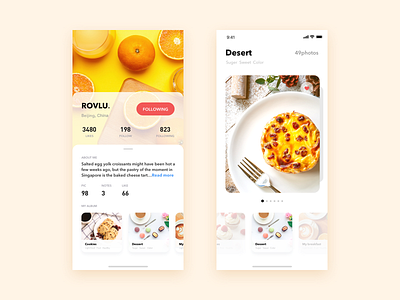 The Interface of Breakfast - Part2 app design ui