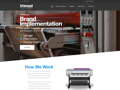 Trimad.uk Website