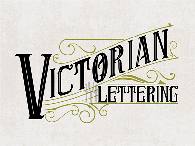 Victorian Lettering