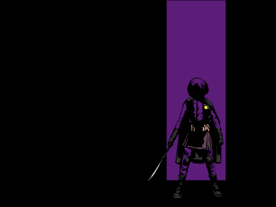 Hit-Girl hit girl illustration kick ass super hero