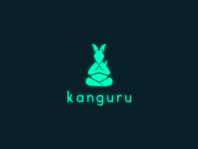 Logo for Digital Agency green kanguroo logo