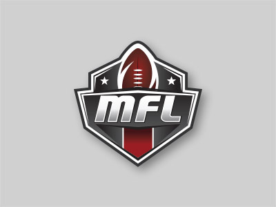 Montreal Flag Football ball football sports logo stars