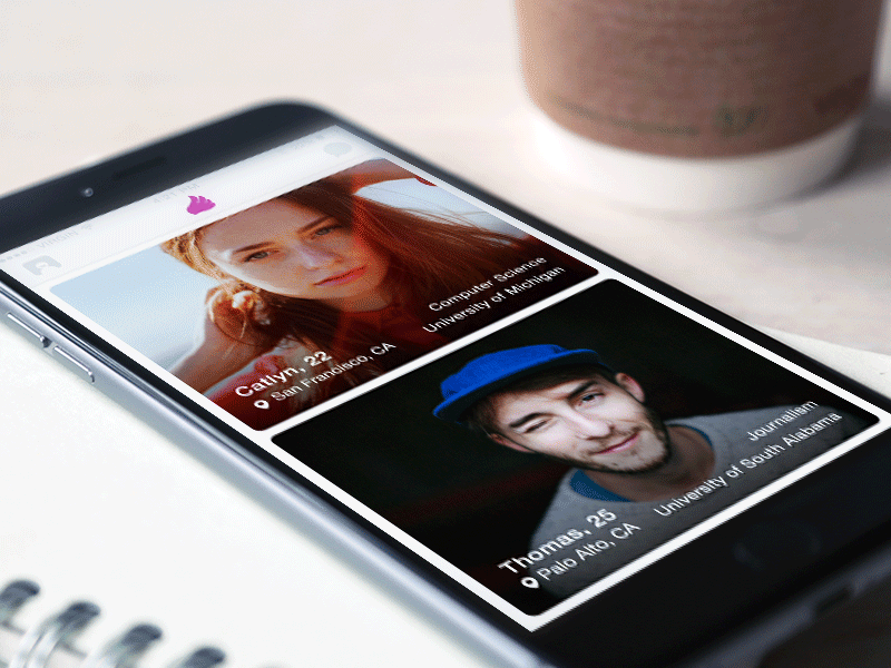 Profile Interaction animation app interaction ios product profile ui ux