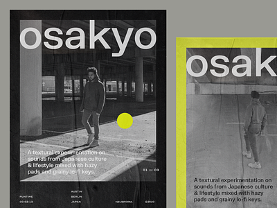 osakyo poster concepts graphic design poster poster design sanserif type typography