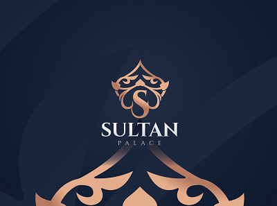 Sultan Luxury Logo Multipurpose agency arabic beauty branding creative crest design elegant flowers gold illustration jewellery logo luxury oriental ornament ottoman pattern premium vector