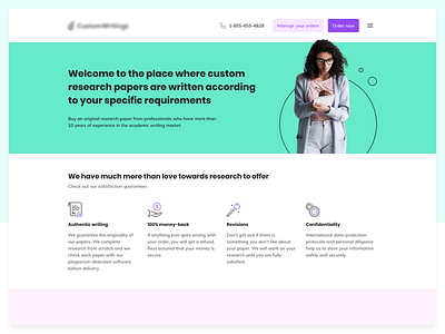 Landing page