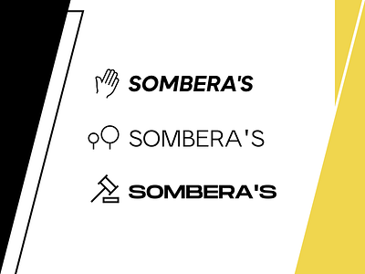 Sombera's logo brand branding logo logotype xd