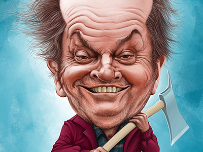 Jack Nicholson caricature