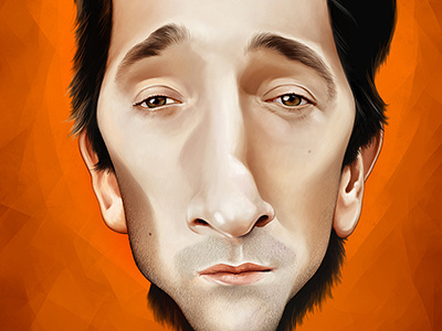 Adrien Brody caricature