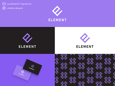 Element "E" Monogram concept branding design graphic design logo logoawesome logodesign logodesigners vector