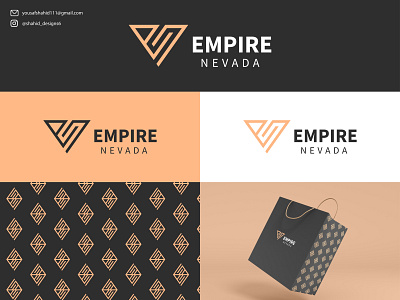 Empire Nevada E+N Monogram Concept branding graphic design logo logoawesome logodesign logodesigners ui vector