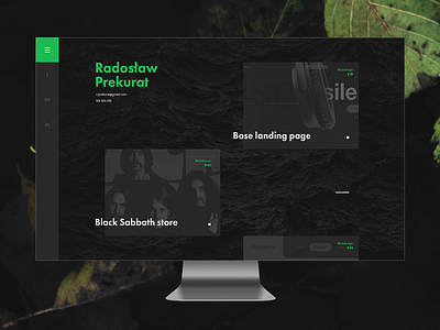 My portfolio concept concept design homepage portfolio ui ux web website