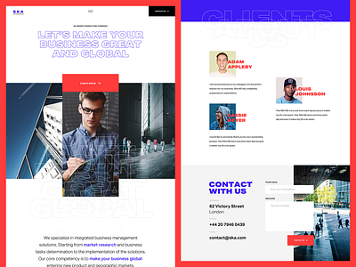 Marketing Group Homepage