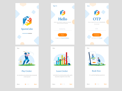 App Design For Sports Cube Foundation