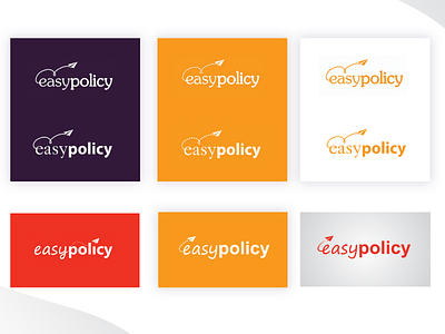 Logo Options for an Insurance Comparison Portal branding design icon illustration illustrator logo minimal type typography vector