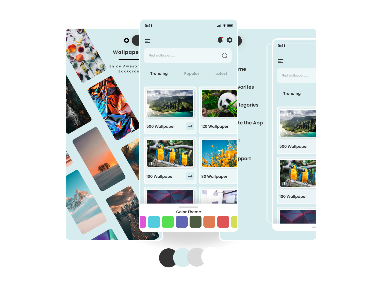Wallpaper App UI Design by Prakruti Shah on Dribbble